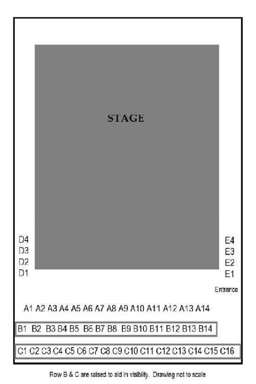 Stone Cottage Theatre Seating